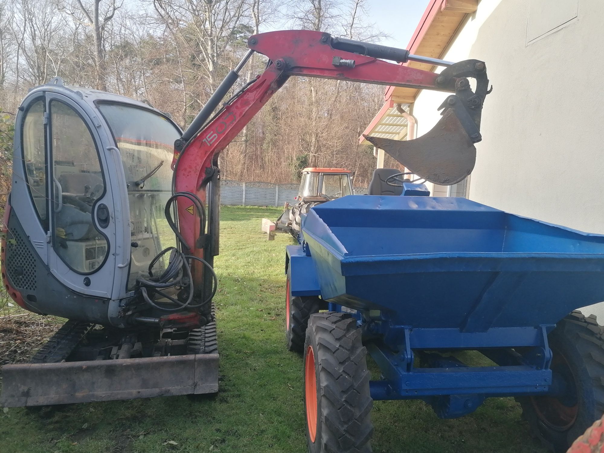 WOZIDŁO 4x4 , WOZIDEŁKO , DUMPER OBROTOWE , nie ausa, thwaites, neuson