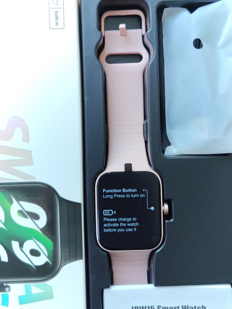 Смарт годинник Watch Smart IDW15 Black/Rose