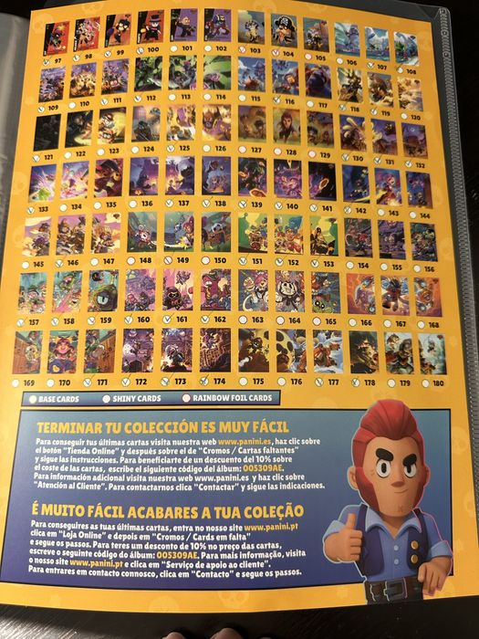 Colecao Panini Brawl Stars