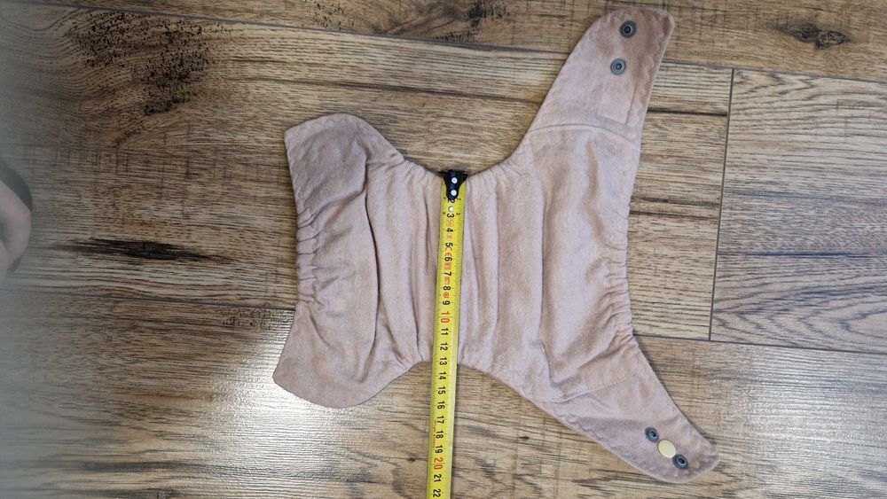 Nr 10 Pieluszka Wielorazowa Otulacz Wełniany kokosi S