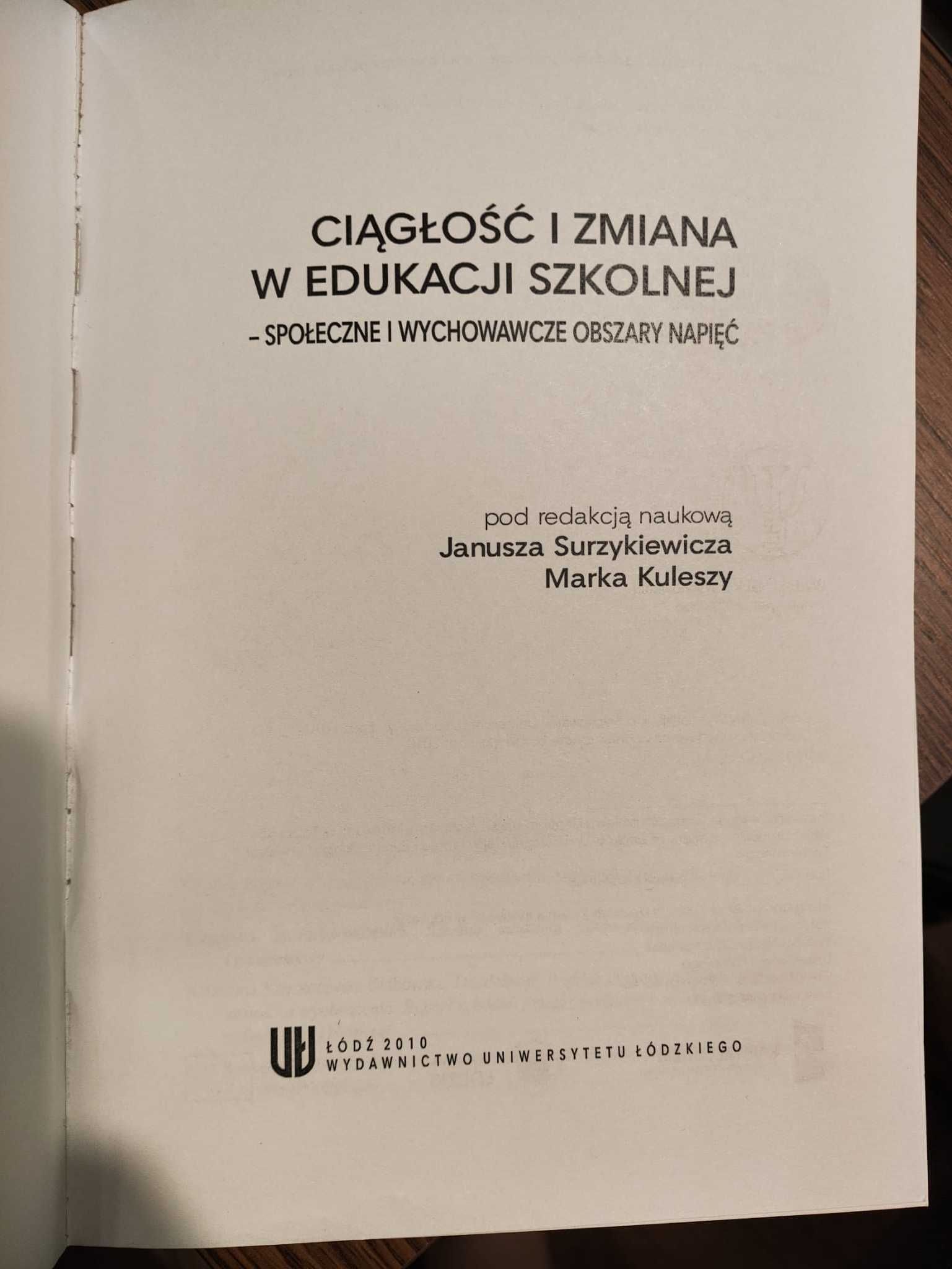 Ciągłość i zmiana w edukacji szkolnej