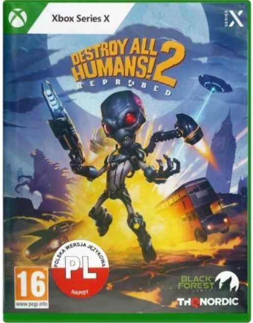 Destroy All Humans! 2 Reprobed , Xbox Series X wersja pudełkowa