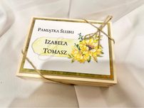 Szkatulka pamiatka slubu slub pudelko