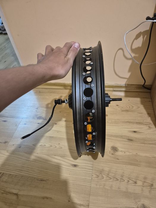 Zestaw silnik 500w + kółko 20" do fat bike-u