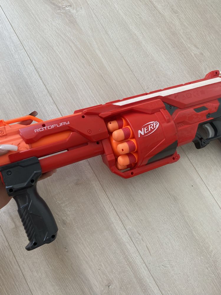 бластер nerf MEGA ROTOFURY (BERSERKER) (B1269) Оригинал