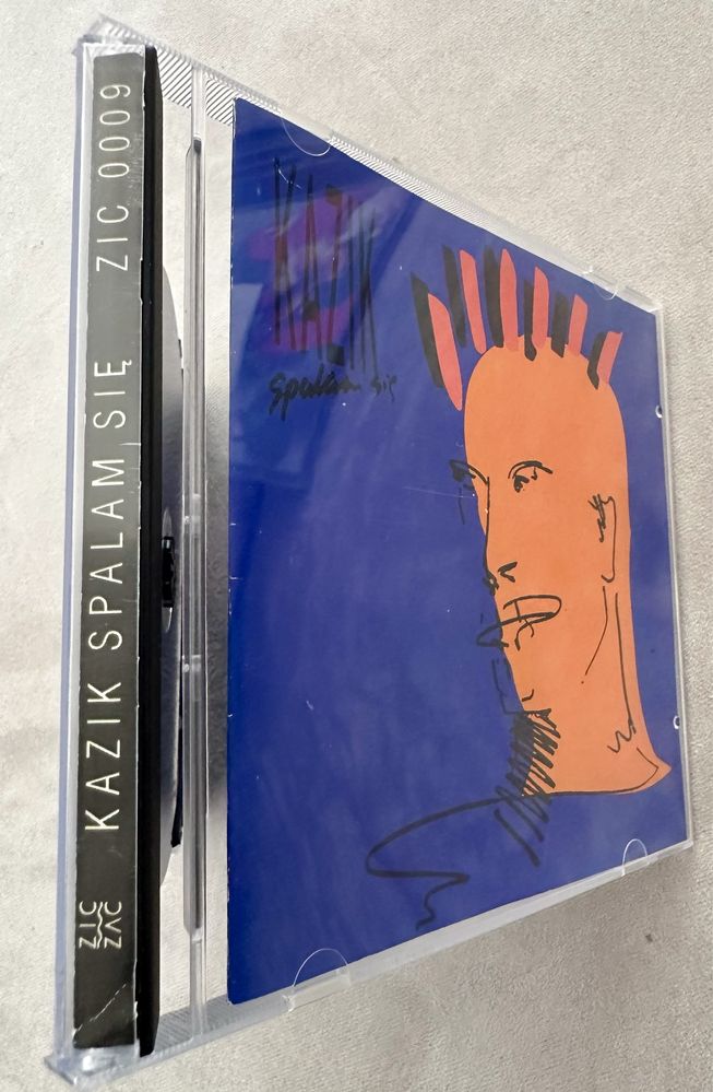 Kazik - Spalam się , Cd Zic Zac Repress stan idealny !