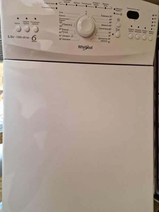 Пральна машина WHIRLPOOL AWE60410