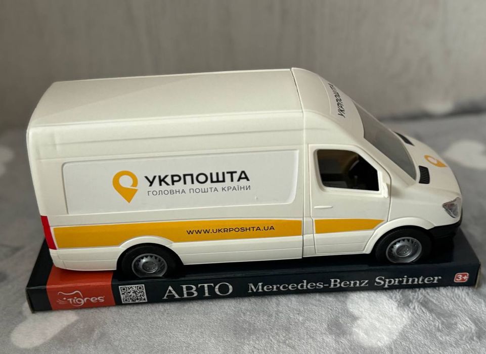 Іграшка, фігурка машинка укрпошта