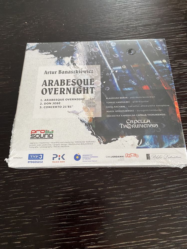 Płyta CD Artur Banaszkiewicz „ Arabesque overnight”