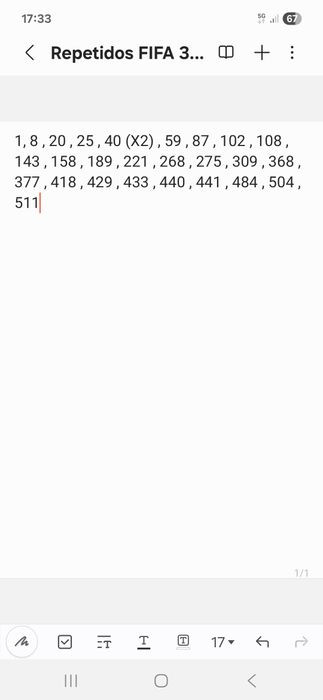 Troca/Venda Cromos FIFA 365 Panini