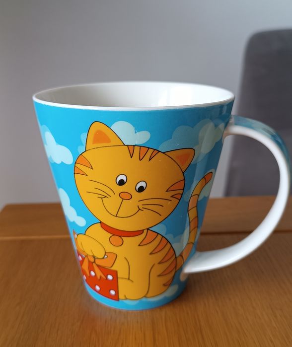 Duży kubek z kotkiem 400ml