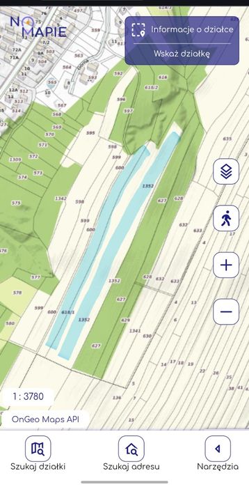 Pole rolne 2.5ha+16a las