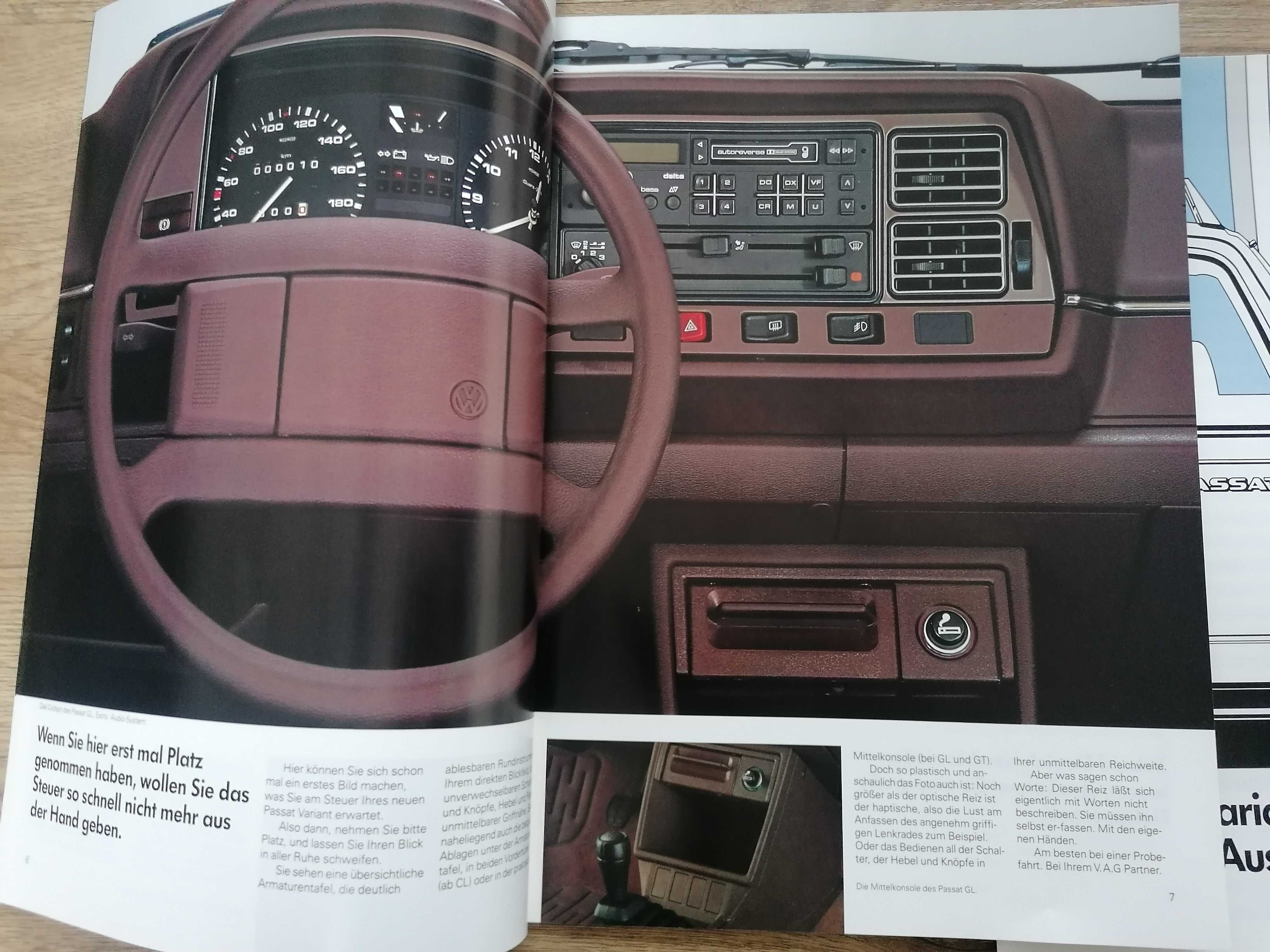 Prospekt VW Passat B2 Variant