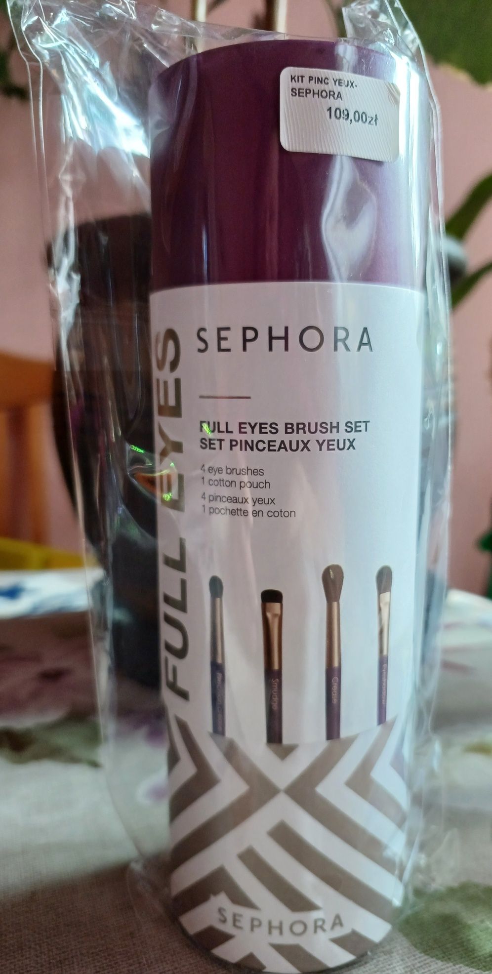 Zestaw pędzli do oczu Sephora