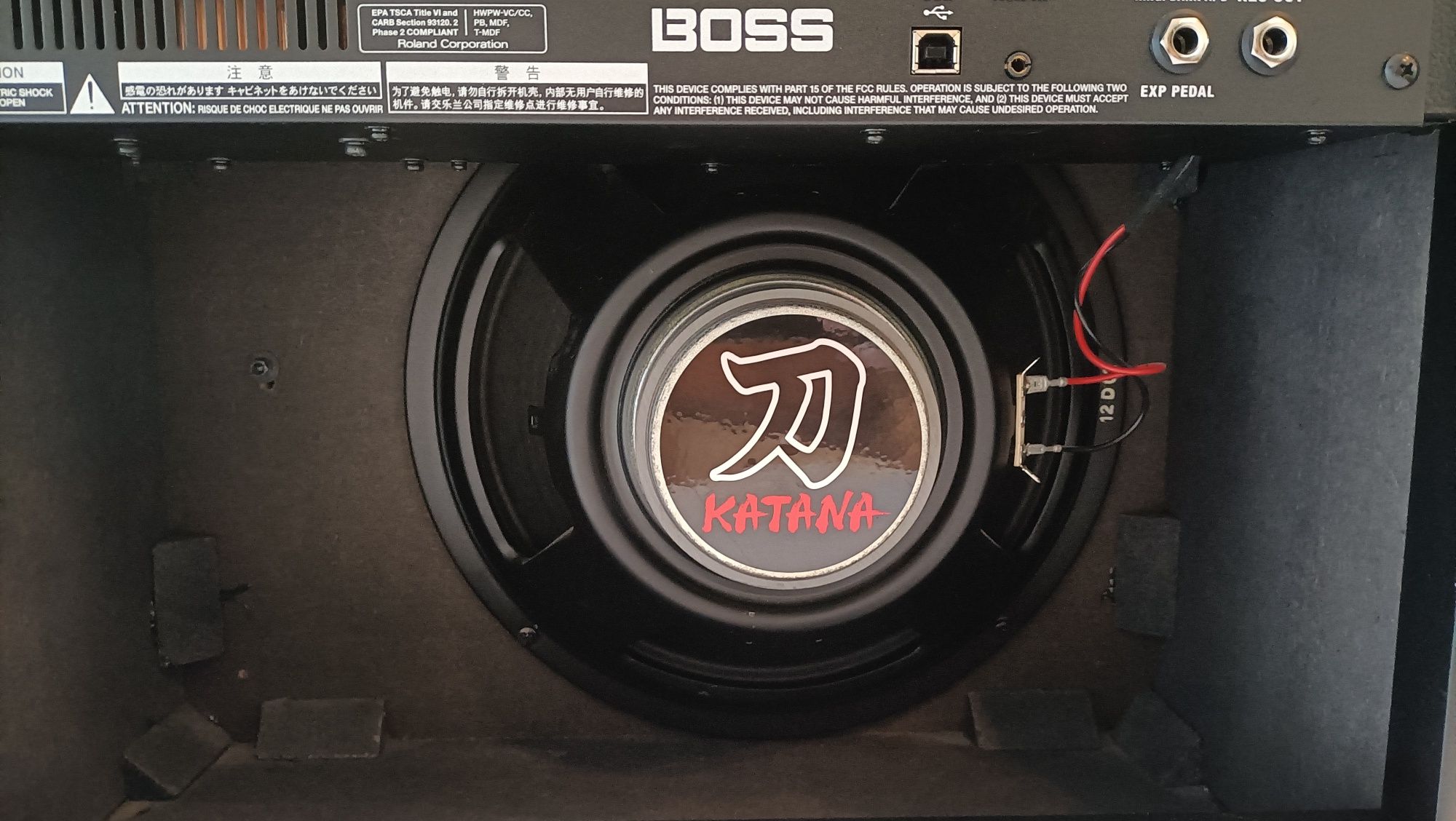 Amplificador Boss Katana 50 MK II