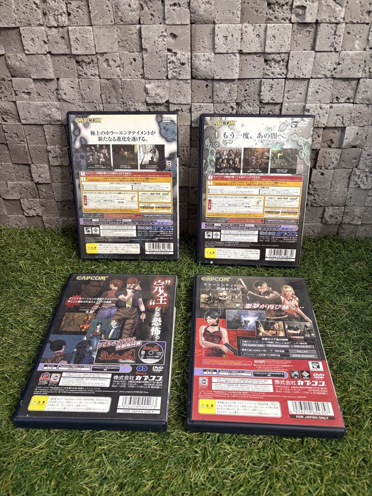 Оригінальні диски SONY PS 2 Biohazard NTSC Ціна за усі