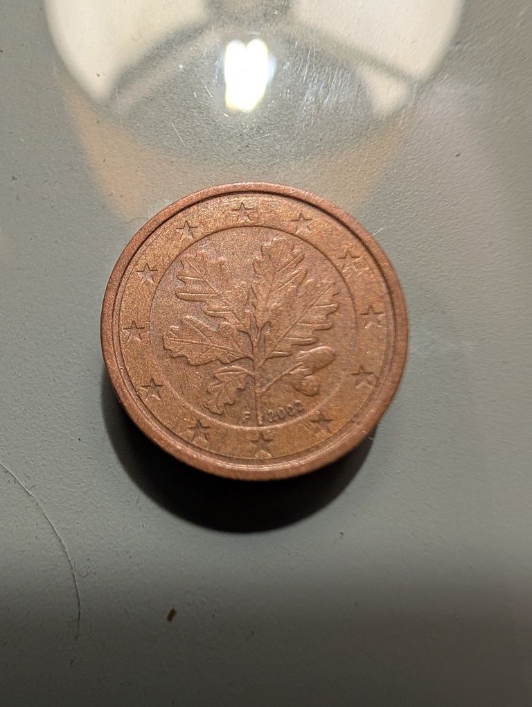 Moedas 1 centímeto Alemanha