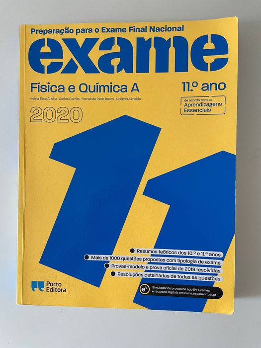 Livro De Preparação Para Exames De Física E Química 2020