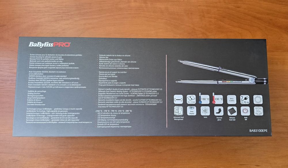 Випрямляч BaByliss PRO BAB3100EPE Elipsis 3100