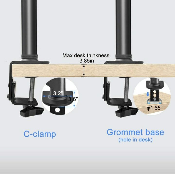 Uchwyt stojak do monitora 10-32"Suptek