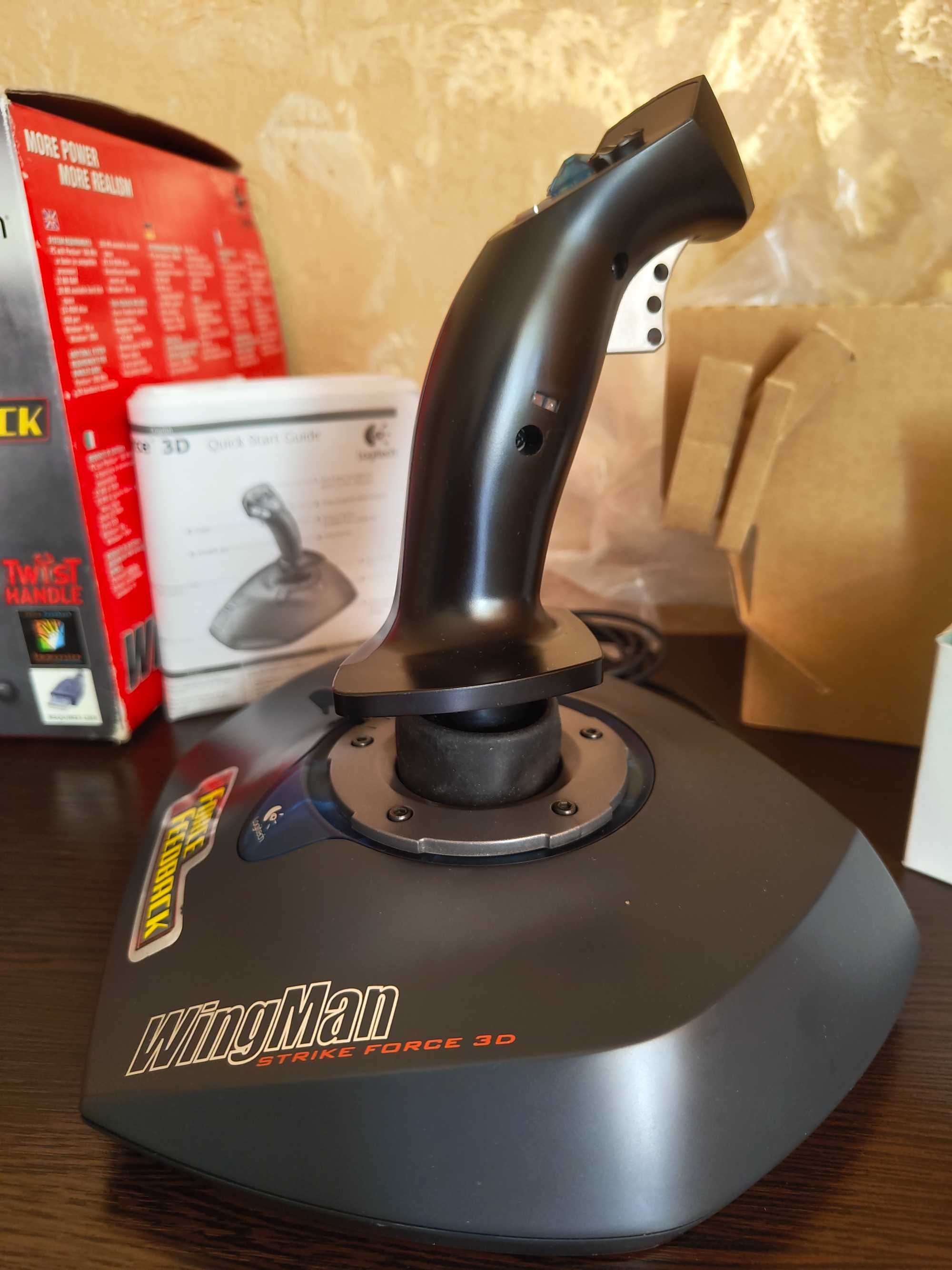 Logitech Wingman Strike Force 3D Force Feedback Controller