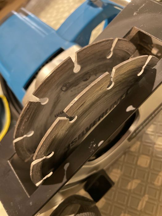 Bruzdownica Silverline 1700 W, 150 mm