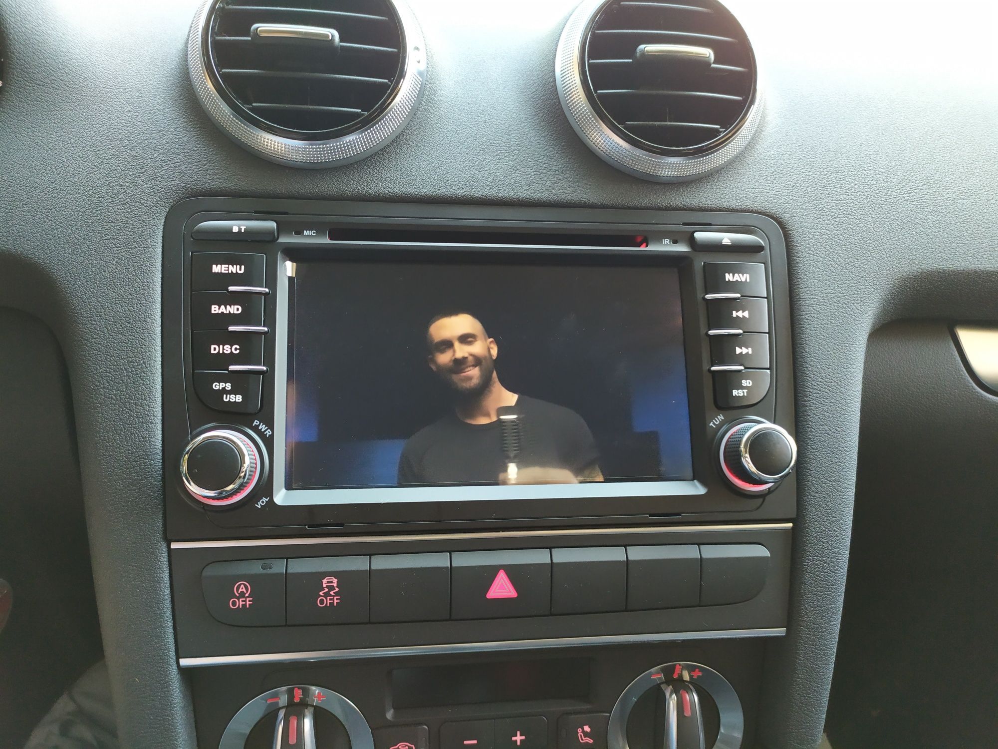 Auto Rádio Audi A4 e A3 GPS TV DVD Bluetooth USB SD Android