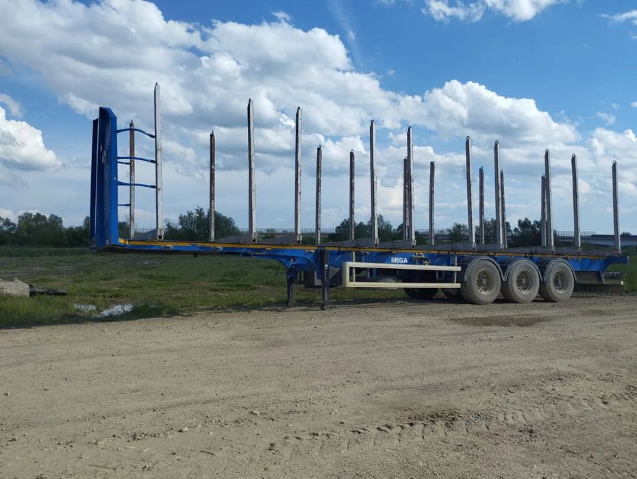Mega  Mega / NACZEPA / KłONICOWA / 2016 / LEŚNA / Do przewozu DREWNA