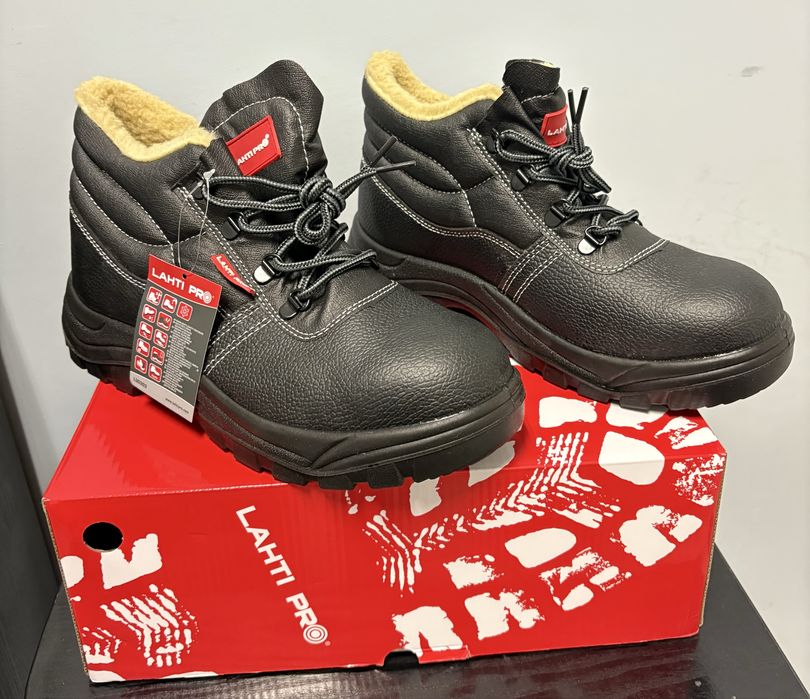 Buty ochronne ocieplane skórzane S3 SRC LAHTI PRO