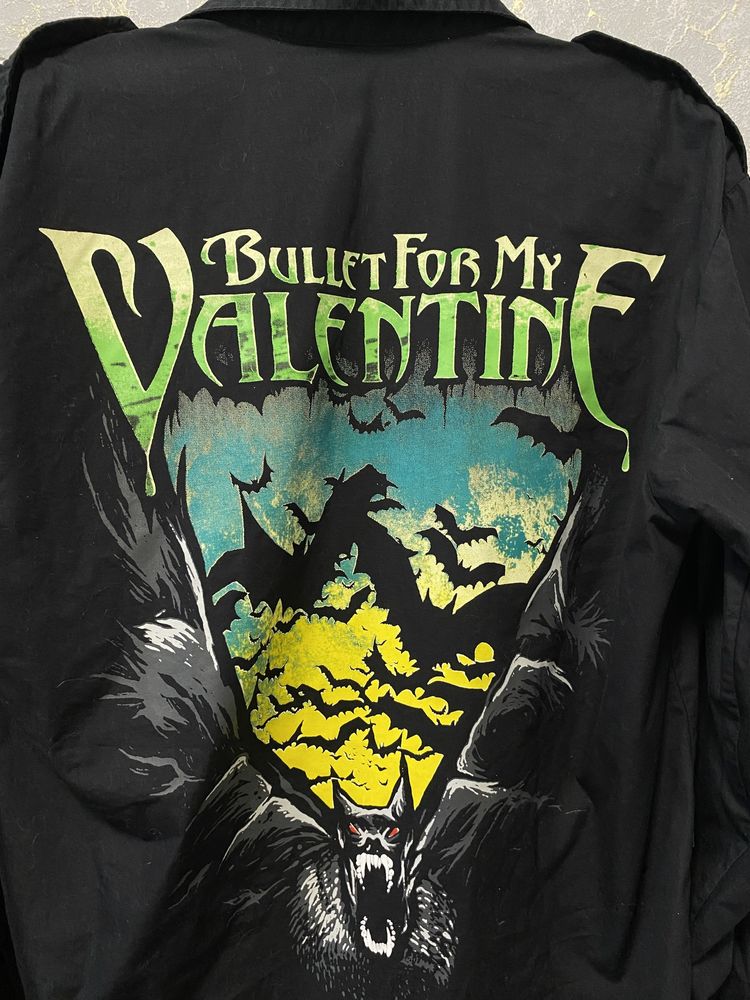 Сорочка Bullet For My Valentine Рубашка булет май валентайн размер L