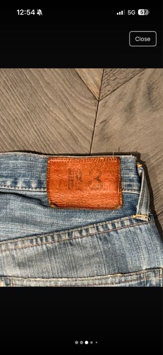 spodnie evisu stan db, vintage, rzadkie