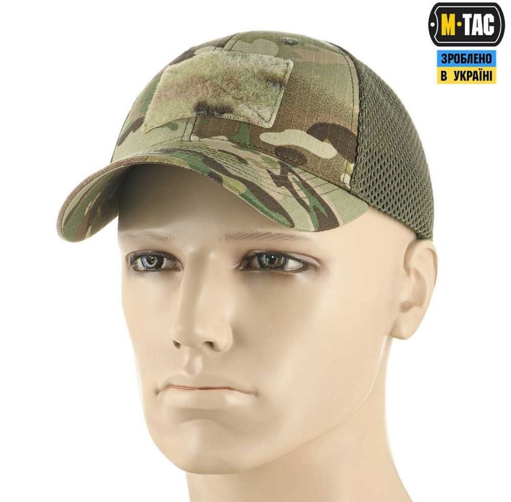 M-Tac бейсболка тактична з сіткою | MM14 / Multicam / Хижак