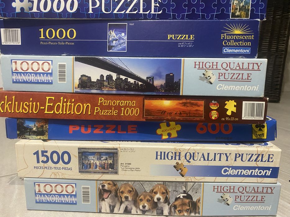 Stare puzzle z czasów PRL