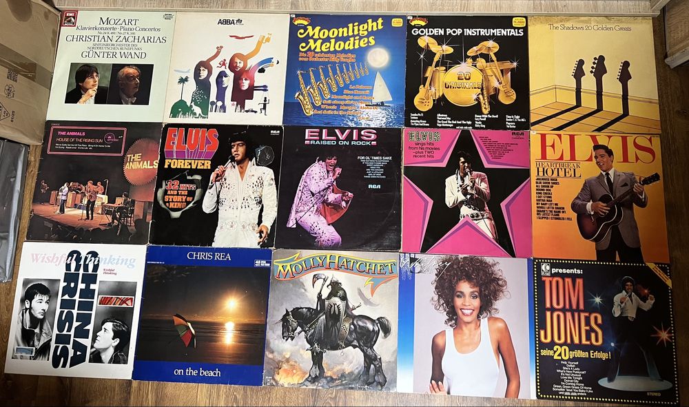 Pakiet 220 winyli Rock Dance Italo Disco Pop Break