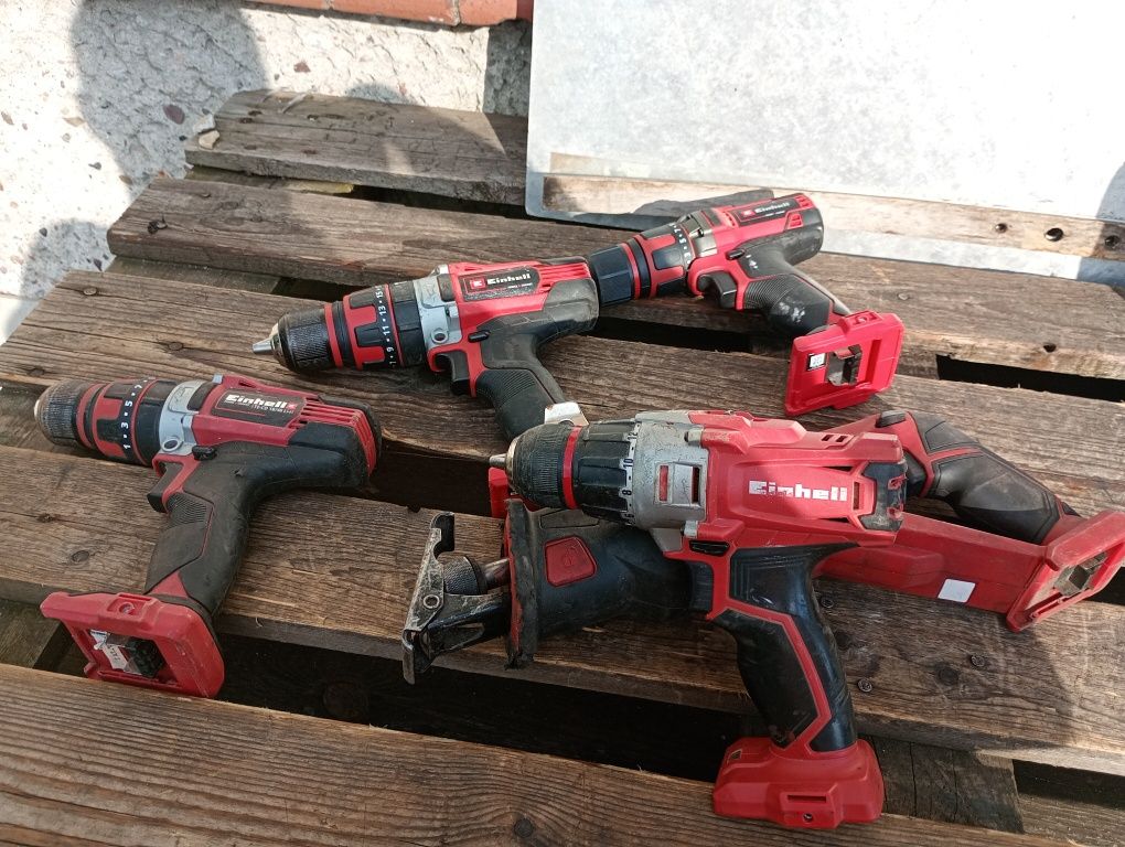 Zestaw wkrętarki akumulatorowe Einhell 18V xchange