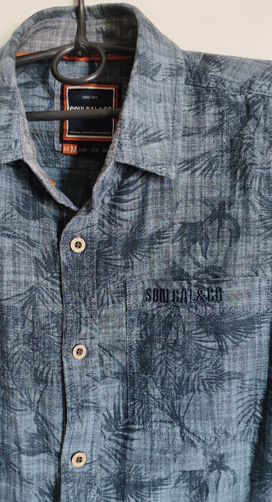 Мужская летняя рубашка SOULCAL & CO