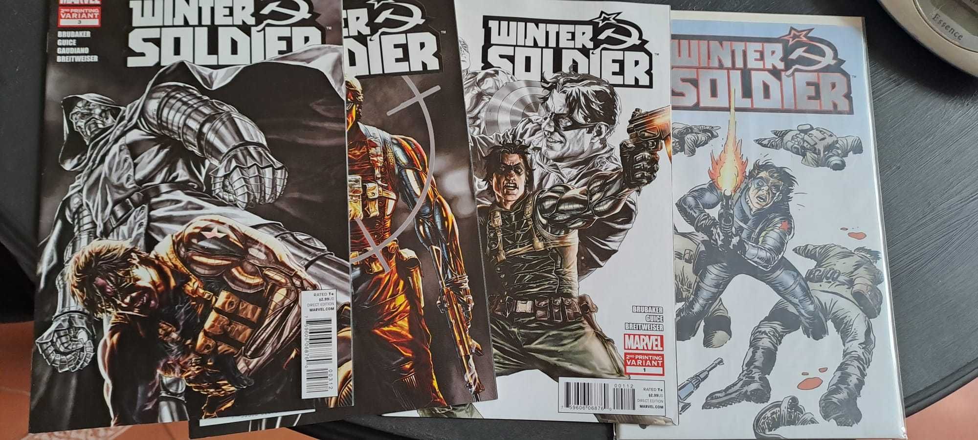 20x Comics em ingles Captain America / Winter Soldier Marvel