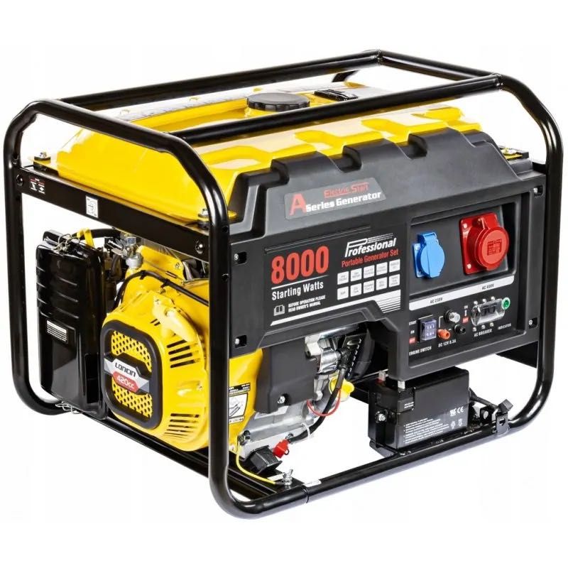 Agregat Prądotwórczy 6kW 400V/230v 3 Fazy Dowozimy 24h/7dni Wynajem