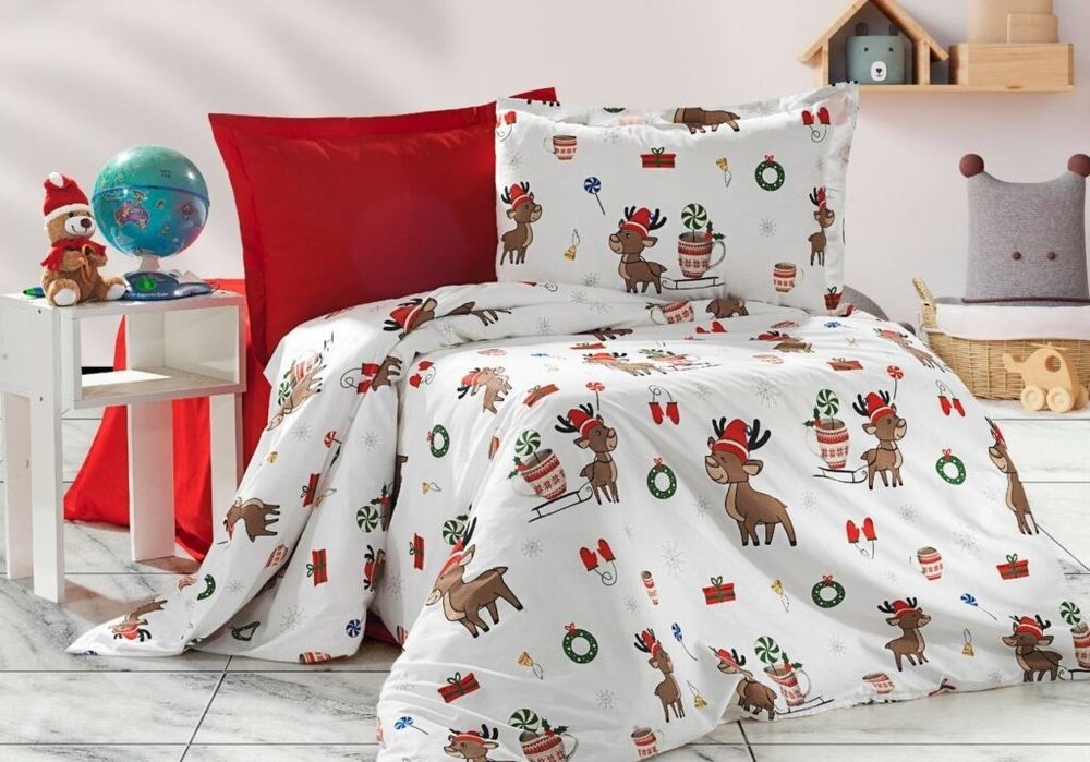 Комплекти новорічної постільної білизни