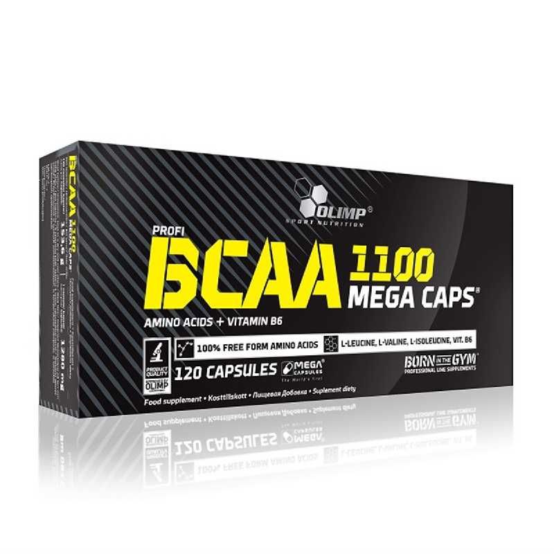Aminokwasy BCAA Olimp BCAA 1100 Mega Caps 120kaps