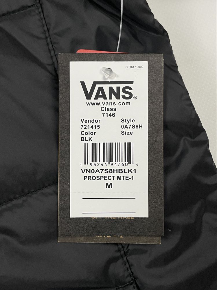 Куртка Vans Prospect MTE-1 (M / L) оригінал вітровка VN0A7S8HBLK1