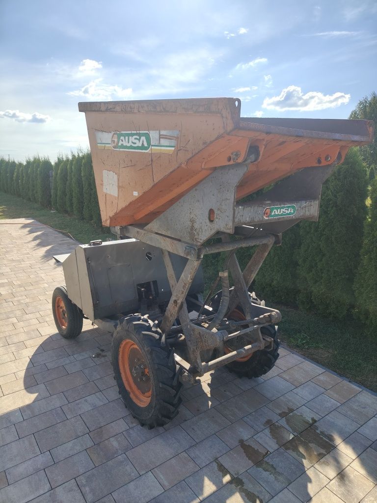 Wozidło AUSA 108 DA  1,5t  Wysoki wysyp