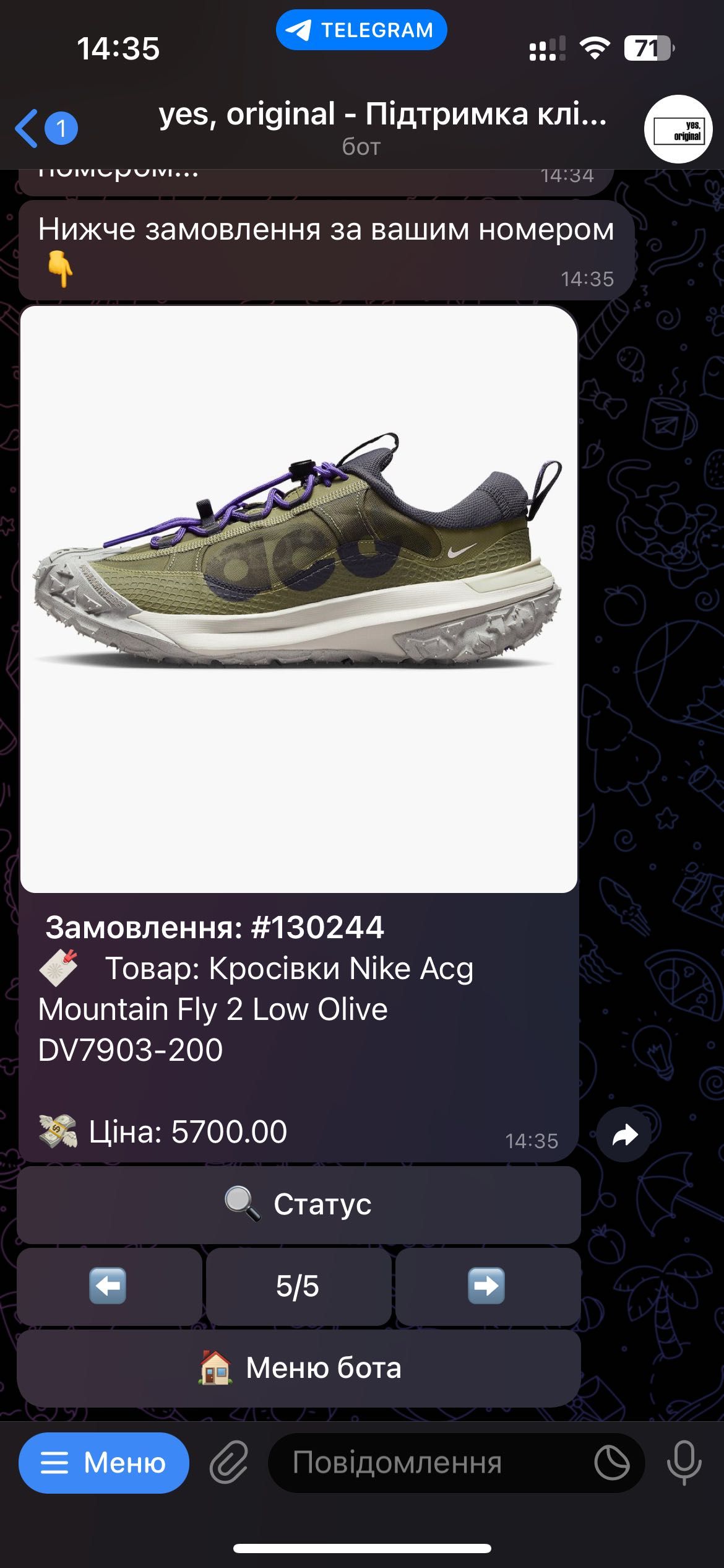 Nike ACG Mountain Fly 2 Low Olive