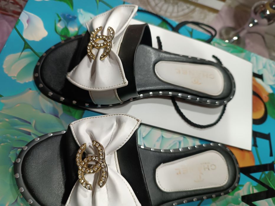 Chanel klapki rozm.37