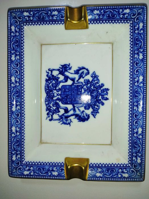 Cinzeiro porcelana reprodução Companhia das Índias