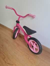 Bicicleta cor de rosa chico