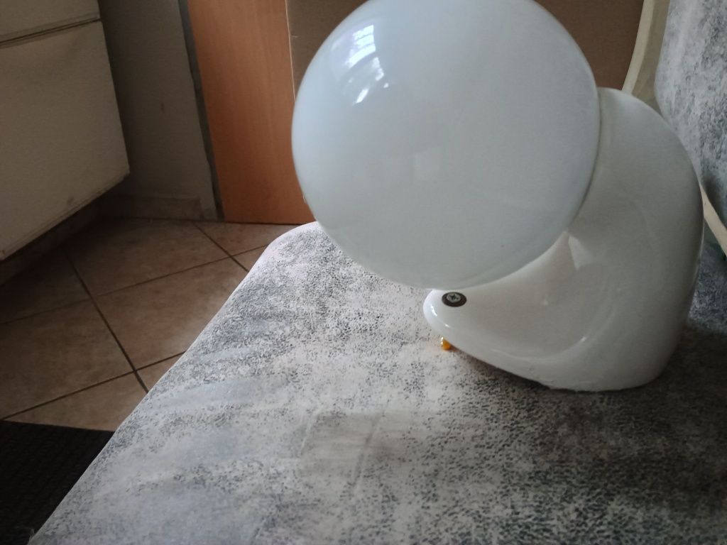 Komplet lamp, kinkiety ceramiczne