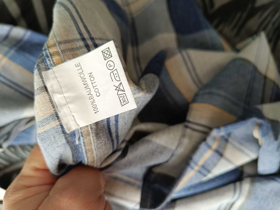 Nowa męska koszula w kratkę