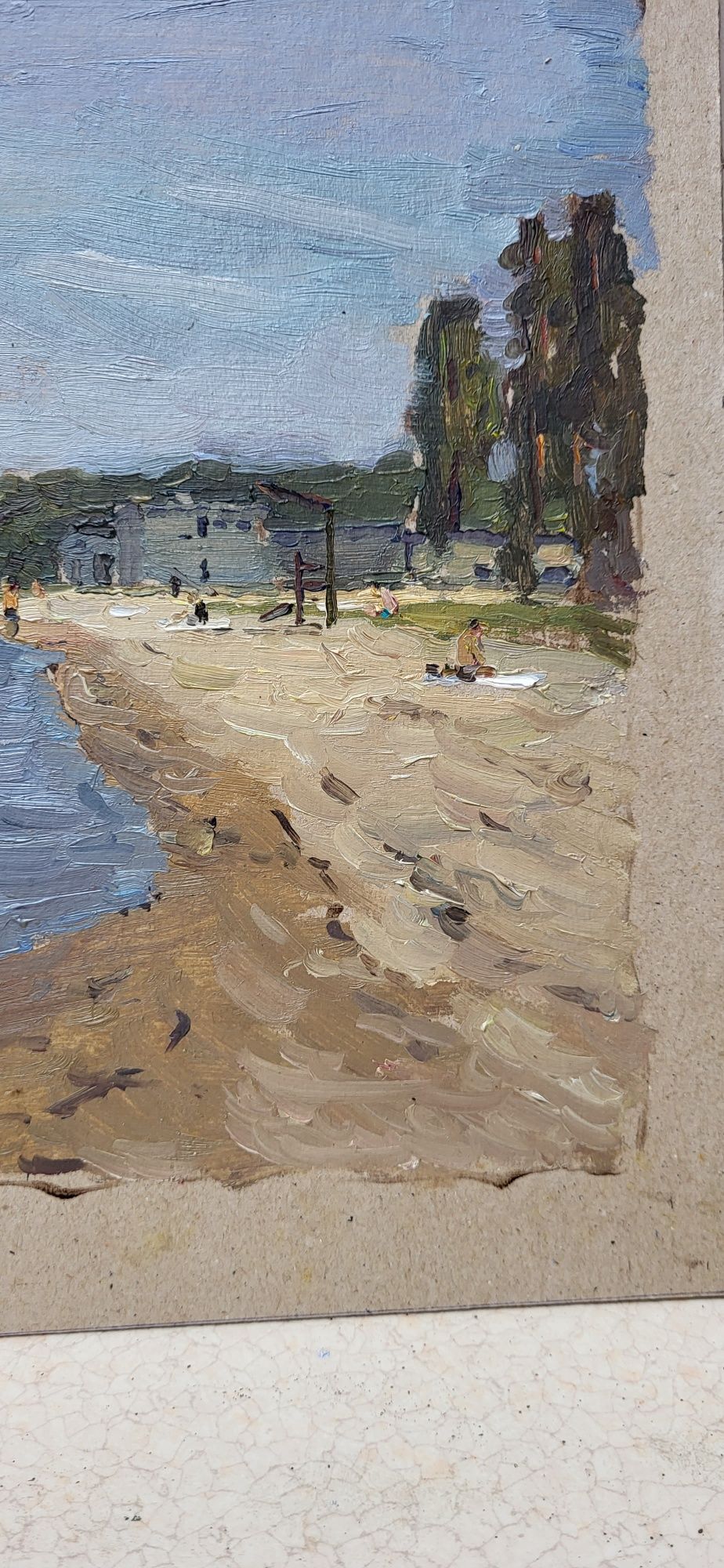 Obraz olejny 27x22 cm