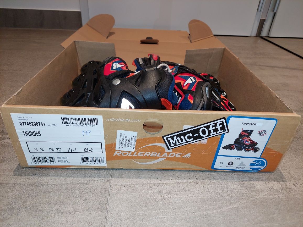 Rolki dziecięce RollerBlade Thunder 29-33